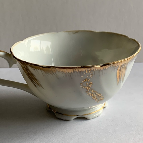 Vintage Lefton China Hand-painted Rose Tea Cup - Picture 5 of 8